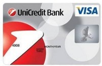 Дебетовая карточка от Юникредит банка