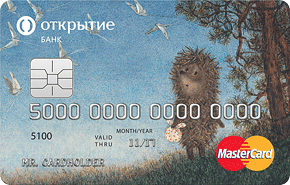 Дебетовая карта банка Открытие